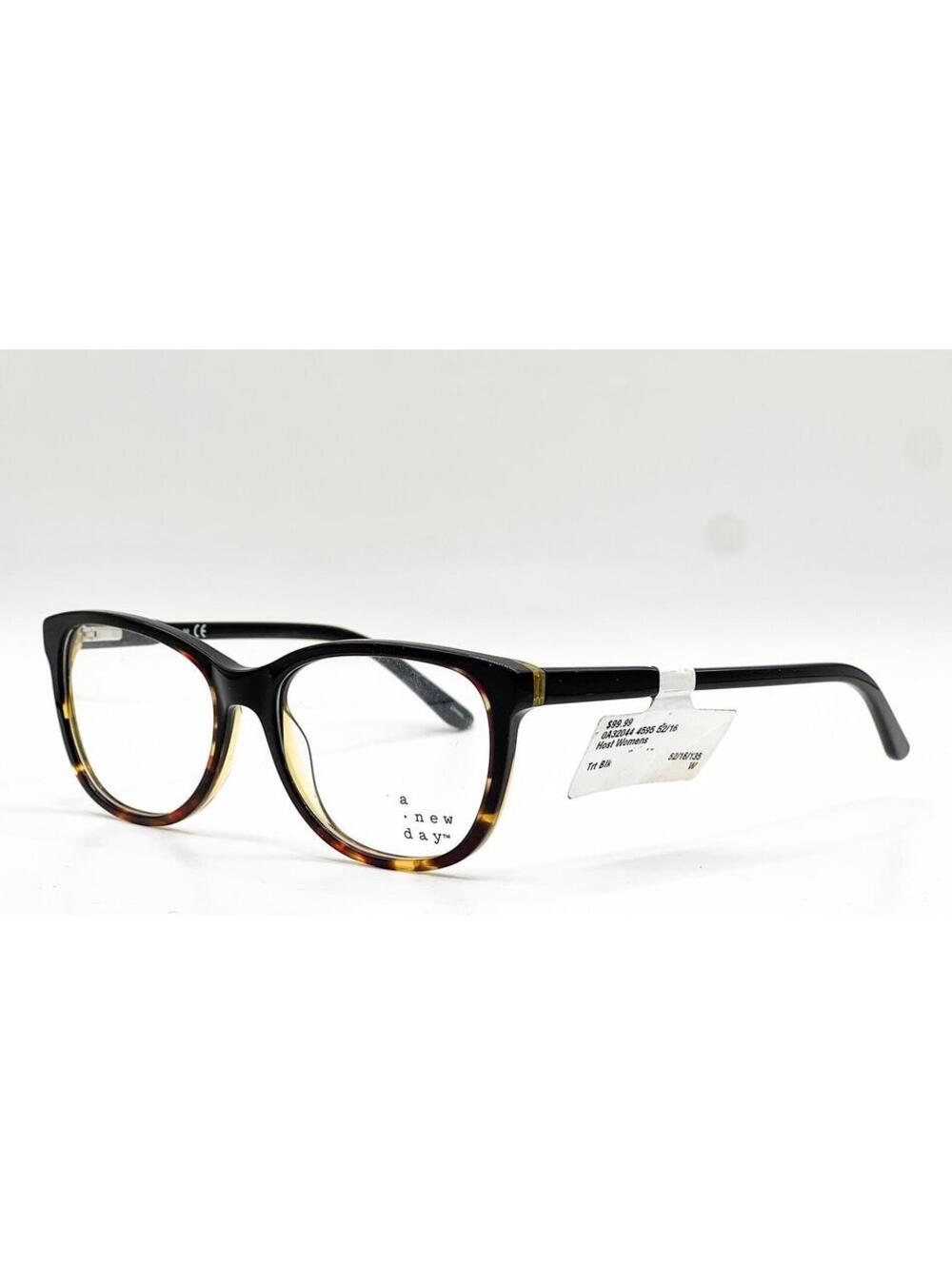 A New Day A3 2044 4595 Tortoise Black Authentic Eyeglasses 52-16-135